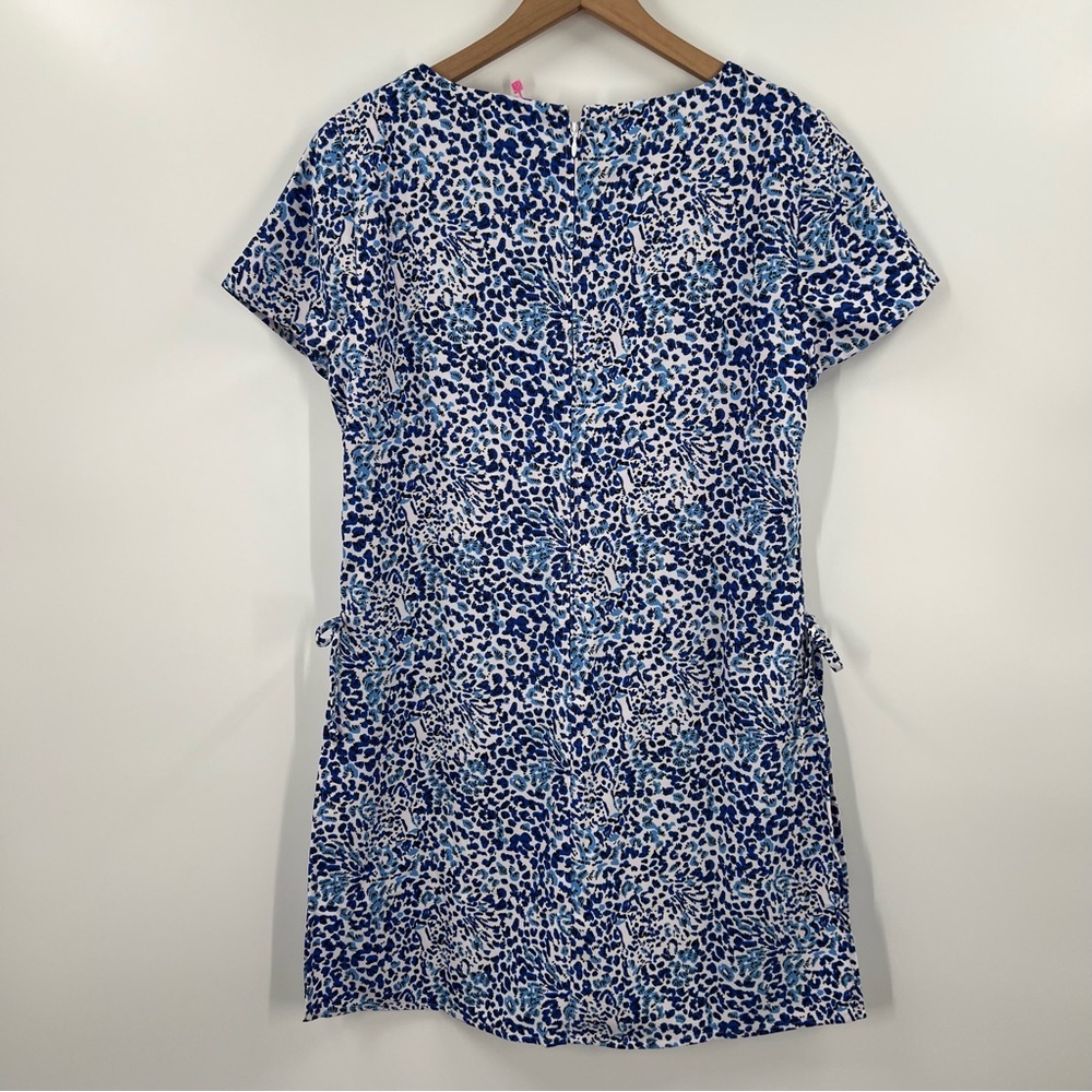 Lilly Pulitzer Blue and White Patterned Romper - Picture 12 of 13